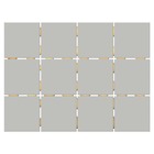 Revestimento Interno e Externo Monocolor Brilhante 30X40cm Borda Arredondada Cinza Elizabeth