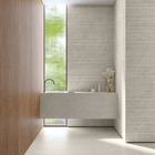 Revestimento Externo Marmorizado Fosco 45x120cm Borda Reta Cristallo Bianco Portobello