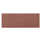 Revestimento Externo Monocolor Fosco 45x120cm Borda Reta Puraforma Graffi Clay Portobello