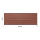 Revestimento Externo Monocolor Fosco 45x120cm Borda Reta Puraforma Graffi Clay Portobello