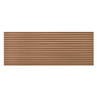 Revestimento Externo Monocolor Fosco 45x120cm Borda Reta Puraforma Graffi Toffee Portobello