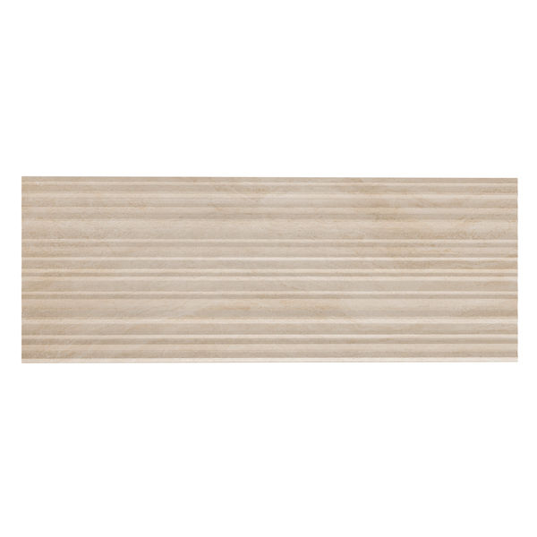 Revestimento Externo Pedra Fosco 45x120cm Borda Reta Vena Roma Crema Portobello