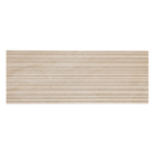 Revestimento Externo Pedra Fosco 45x120cm Borda Reta Vena Roma Crema Portobello