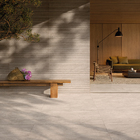 Revestimento Externo Pedra Fosco 45x120cm Borda Reta Vena Roma Crema Portobello