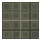 Revestimento Externo Monocolor Brilhante 5x5cm Borda Arredondada Musgo Gabriella