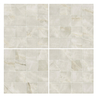 Revestimento Externo Decorado Brilhante 5x5cm Borda Arredondada Onice Gabriella