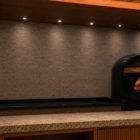 Revestimento Externo Texturizado Granilhado 75x25cm Borda Arredondada Brick Marrom Grupo Ceral