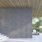 Revestimento Externo Decorado Acetinado 7x22cm Borda Arredondada Brick Concreto Gabriella