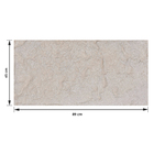 Revestimento Externo Texturizado Fosco 89x45cm Borda Reta Masseria Fendi Artesano