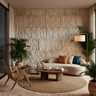 Revestimento Externo Texturizado Fosco 89x45cm Borda Reta Masseria Fendi Artesano