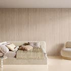 Revestimento para Parede Fachada Interno e Externo Amadeirado Acetinado 45x90cm Hit Nougueira Bege Incesa