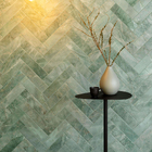 Revestimento Externo Esmaltado Angra Veggie Borda Arredondada Bold Verde 7x26cm Eliane