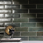 Revestimento Externo Esmaltado Artfact Leaf Borda Arredondada 6,5x23cm Portobello