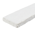Revestimento Externo Acetinado Brick Borda Arredondada Branco 6,5x25,5x1cm Lepri
