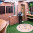 Revestimento Externo Natural Brick Cotto Tradição Borda Arredondada Vermelho 7x23cm Lepri