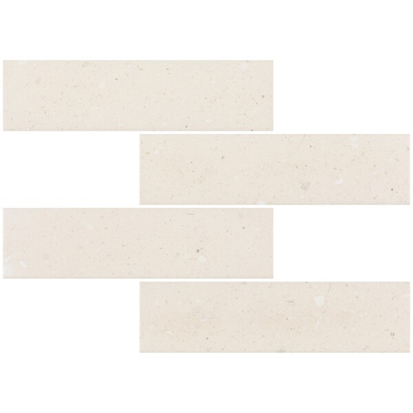 Revestimento Externo Esmaltado Chelsea Power Borda Arredondada Bold Branco 7x26cm Eliane