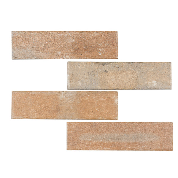 Revestimento Externo Esmaltado Giordiam Red Borda Flat Vermelho 7x26cm Portobello