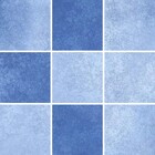 Revestimento Externo Esmaltado HD10170 Borda Arredondada Bold Azul 10X10cm Tecnogres