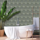 Revestimento Externo Esmaltado Hexagonal Borda Arredondada Verde 17x19,6cm Gabriella