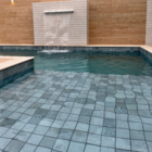 Revestimento Externo Natural Java Mar Mesh Matte Borda Arredondada Azul 10x10cm Eliane