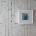 Revestimento Externo Esmaltado Maxi Brick Santorini Borda Reta Branco 9x36cm Lepri