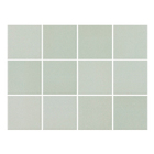 Revestimento Externo Polido Neutral Hijau Mesh Borda Arredondada Verde 10x10cm Eliane