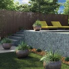 Revestimento Externo Esmaltado Oxy Blue Borda Arredondada Bold Azul 31,22x39,10cm Eliane