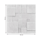 Revestimento Externo São Thomé Cinza Fosco 50x50cm Artefattos