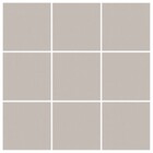 Revestimento Externo Esmaltado Surfaces Fjord Borda Arredondada Bold Cinza 9,5x9,5cm Portobello