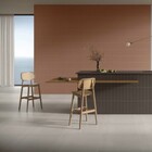 Revestimento Externo Esmaltado Surfaces Glacier Borda Arredondada Bold Branco 9,5x9,5cm Portobello