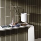 Revestimento Externo Esmaltado Surfaces Olive Borda Arredondada Bold Verde 7x26cm Portobello