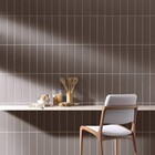 Revestimento Externo Esmaltado Surfaces Rope Borda Arredondada Bold Bege 7x26cm Portobello