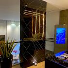 Revestimento Flexível Placa Mármore Black 1.22x2.44m