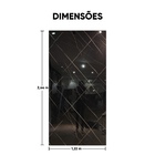 Revestimento Flexível Placa Mármore Black 1.22x2.44m