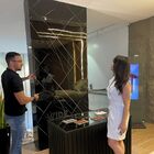 Revestimento Flexível Placa Mármore Black 1.22x2.44m