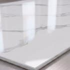 Revestimento Flexvel Placa Marmorizado de Plstico para Parede 60x120cm Royal Statuario Branco