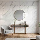 Revestimento Flexvel Placa Marmorizado de Plstico para Parede 60x120cm Royal Statuario Branco