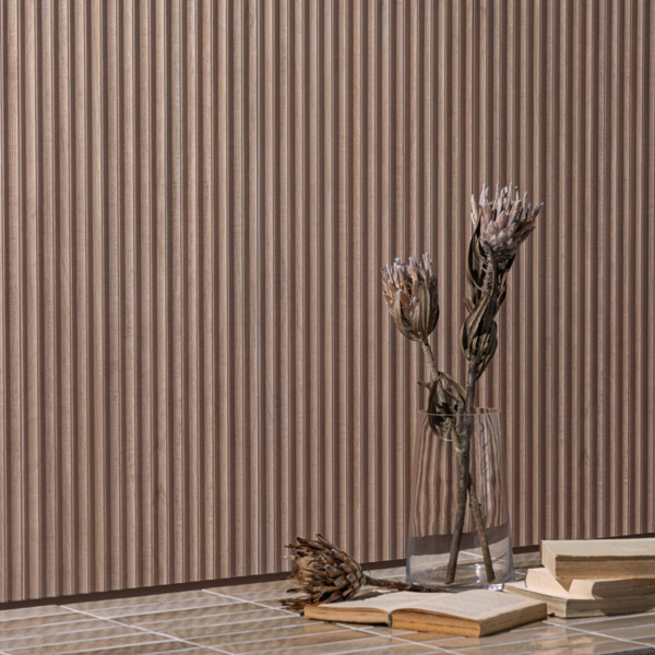 エミリト Revestimento de Parede Interno Amadeirado Fosco 45x120cm Borda