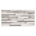 Revestimento Fosco 38x76cm Filetto Gray Embramaco