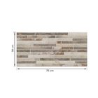 Revestimento Fosco 38x76cm Filetto Mix Embramaco