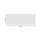 Revestimento Interno Monocolor Acetinado 45x120cm Puraforma Branco Freccia Portobello