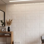 Revestimento Interno 3D Acetinado 32x60cm Borda Reta Skina Branco 8068416 Elizabeth