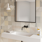 Revestimento Interno Decorado Acetinado 38x76cm Borda Reta Cemento Vecchio RT38027 Embramaco
