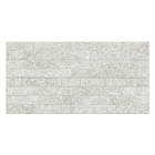 Revestimento Interno Tijolinho Granilhado 60x120cm Borda Reta Brick Cinza Formigres Premium
