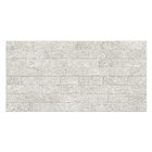 Revestimento Interno Tijolinho Granilhado 60x120cm Borda Reta Brick Cinza Formigres Premium