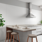 Revestimento Interno Monocolor Acetinado 64x123cm Borda Reta Vitral White RT64045 Embramaco