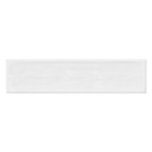 Revestimento Interno Monocolor Acetinado 7,5x30,5cm Borda Arredondada Bios Branco Gabriella