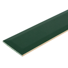 Revestimento Interno Monocolor Brilhante 7,5x30,5cm Borda Arredondada Soft Verde Gabriella