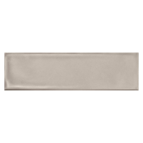 Revestimento Interno Monocolor Bege Acetinado Borda Arredondada 7X24,4cm Vivant Brut Portobello