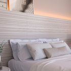 Revestimento Interno Acetinado Borda Reta 30x90cm Diamante Linen Gris Eliane